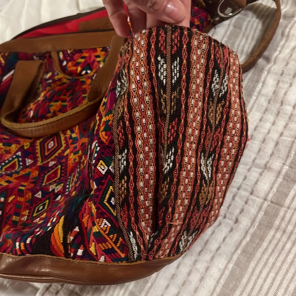Nena & Co. Multicolor Patterned Bag - Picture 2 of 5